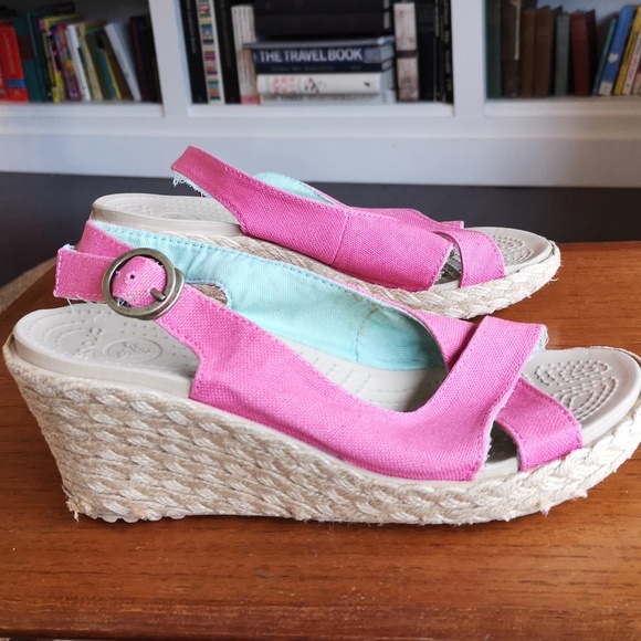Crocs canvas wedges - Picture 13 of 13